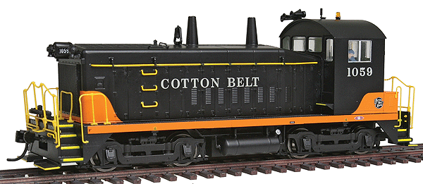 Walthers Proto 2000 Diesel HO Cotton Belt EMD SW9, DC - Click Image to Close