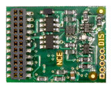 NCE D16MTC Decoder, 21 Pin MTC (NEM651) - Click Image to Close
