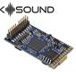 LokSound 5 DCC/MM/SX/M4 "blank", PluX22, with speaker - Click Image to Close