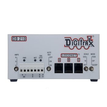 Digitrax DB210 Single 3/5/8 Amp AutoReversing DCC Booster - Click Image to Close