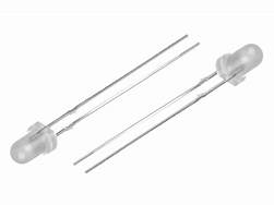 LED's 3mm Sunny White, 6-Pack Soundtraxx - Click Image to Close