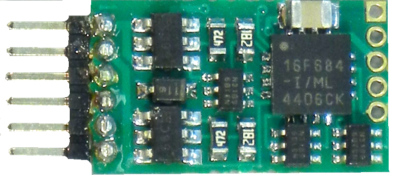 NCE N12NEM Decoder with 6-pin Plug - Click Image to Close