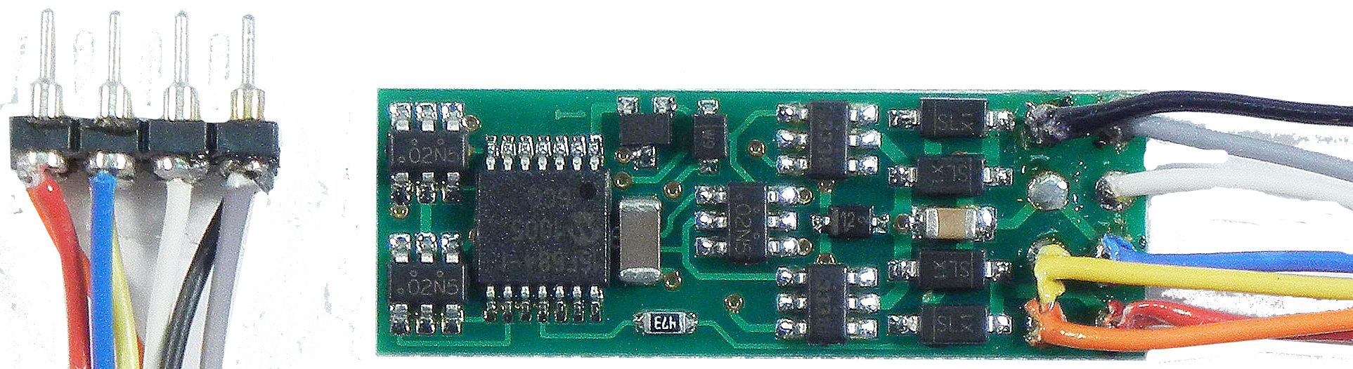 NCE N14SRP Decoder with 8-Pin Integral Plug - Click Image to Close