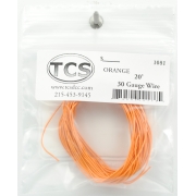 Orange 30 Gauge Decoder Wire 20'