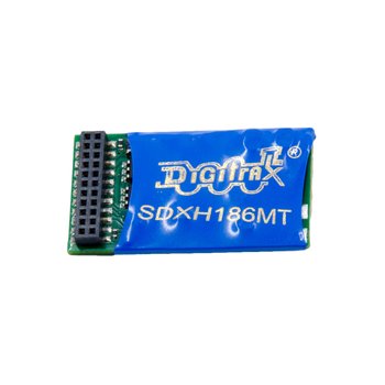Digitrax SDXH186MT 21 Pin 16 Bit Sound, Motor & Function Decoder - Click Image to Close
