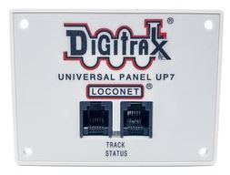 Digitrax UP7 LocoNet Universal Panel - Click Image to Close