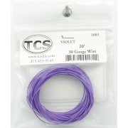 Violet 30 Gauge Decoder Wire, 20' - Click Image to Close