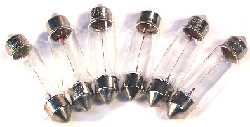 6 Pack, 1 Amp Replacement Lamps for CP6 - Click Image to Close