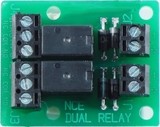 NCE, Dual Relay Board, for Switch-it & Switch8 2amp