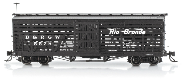 D&RGW 5500 Series Stockcar #5510, Flying Grande Herald, Weath