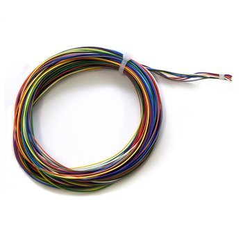 Digitrax Decoder Wire, 9 Pieces 10' Each - Click Image to Close