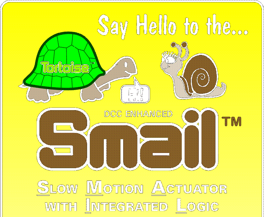 SMAIL Slow Motion Switch Machine w/DCC Decoder