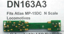 NEW! Digitrax DN163A3 for Atlas MP-15DC - Click Image to Close