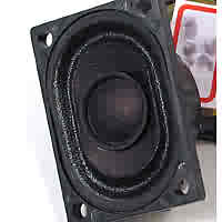 TDS Speaker Oval, Large 40x28x11.9mm (1.58"x1.12"x0.46")