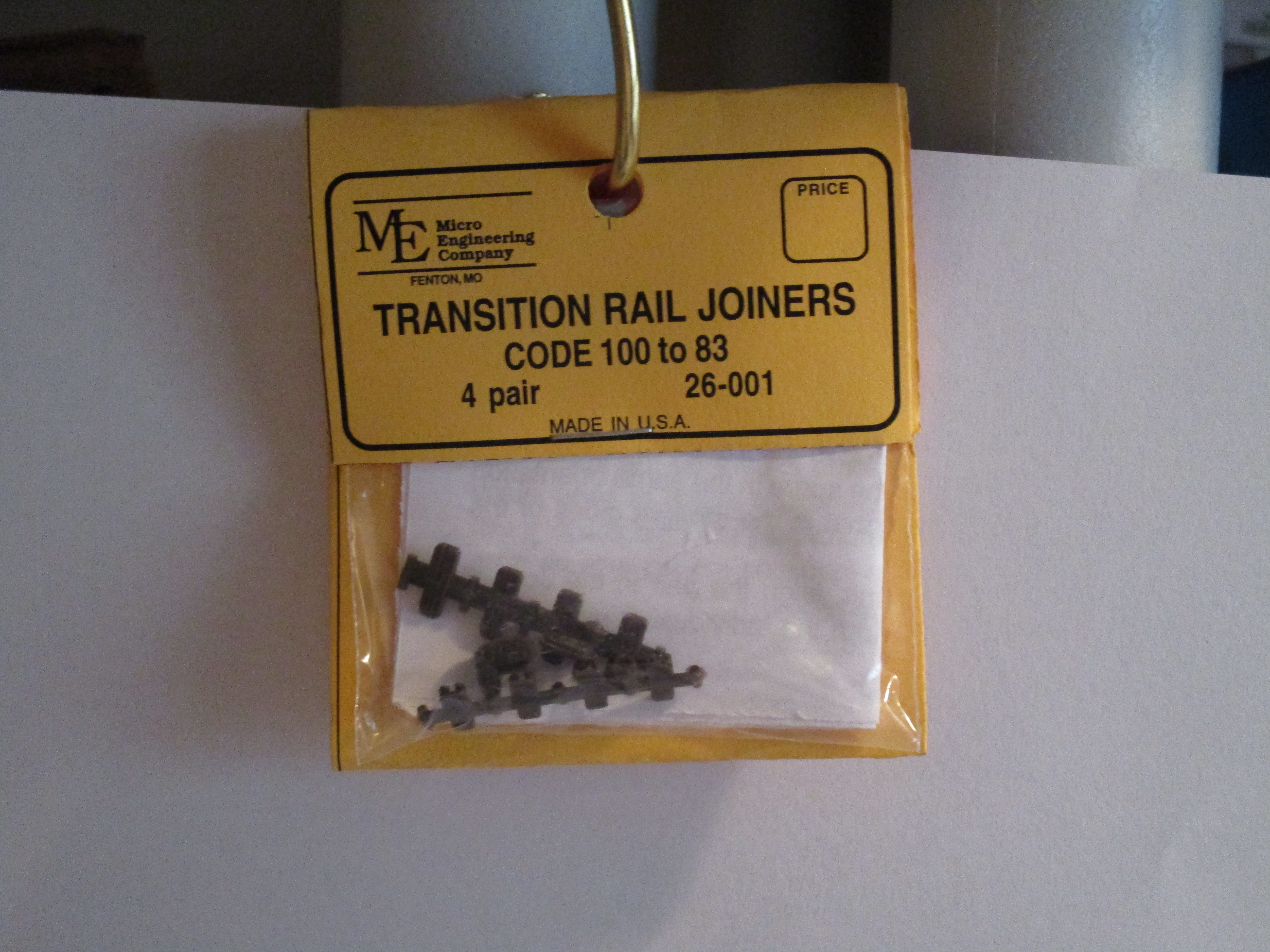Micro Engineering Transition Joiners 100-83, Plastic