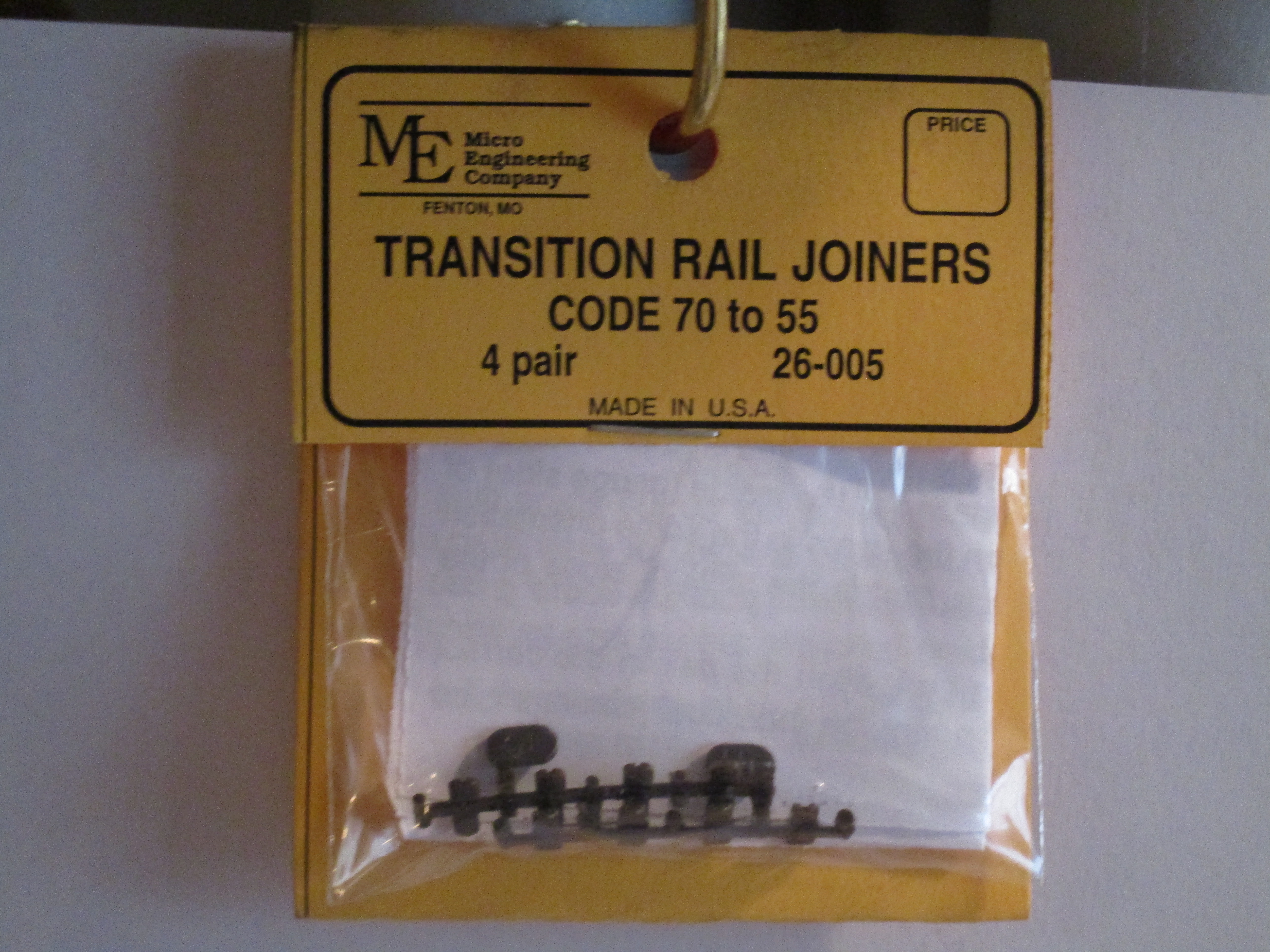 Micro Engineering Transition Joiners 70-55, Plastic