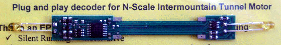 NCE N12A0e for N Scale IM tunnel Motor