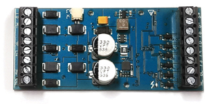 SoundTraxx TSU-4400 4 Amp Sound Decoder, Electric